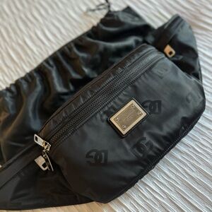 Dolce&Gabbana Black Logo Belt Bag